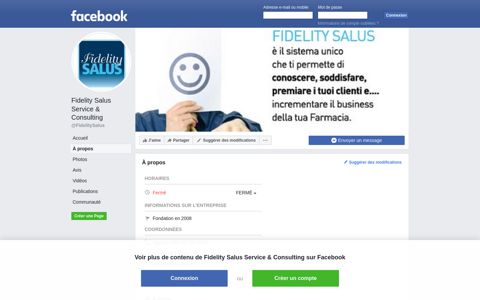 Fidelity Salus Service & Consulting - About | Facebook