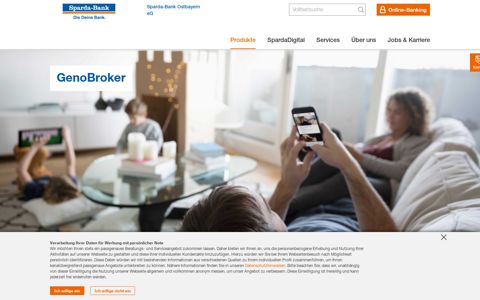 Online-Depot GENO Broker - Sparda-Bank Ostbayern eG