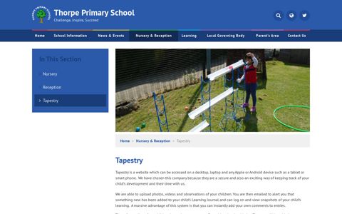 Tapestry - Thorpe Primary School
