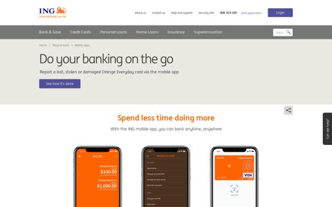 Mobile Banking App - ING