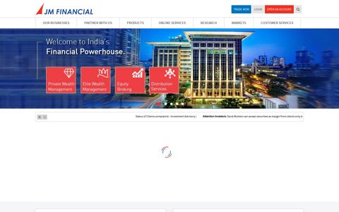 JM Financial Services - Online share trading investments India