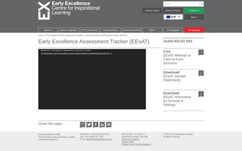 Early Excellence Assessment Tracker (EExAT) | Early ...