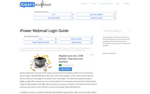 IPower Webmail Login Guide | Today's Assistant