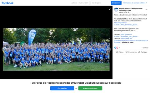Hochschulsport der Universität Duisburg-Essen - Facebook