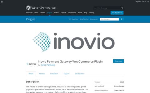 Inovio Payment Gateway WooCommerce Plugin – WordPress ...