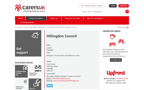 Hillingdon Council - Carers UK