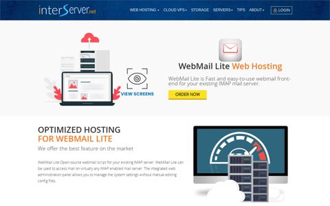 WebMail Lite Web Hosting by InterServer