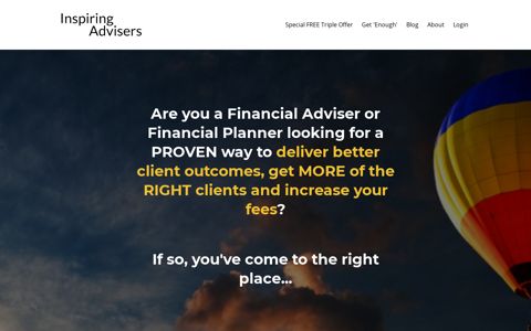 Inspiring Advisers - where good financial planners become ...