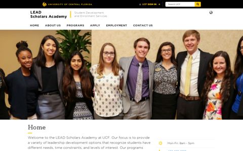 LEAD Scholars Academy • UCF