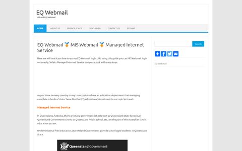 EQ Webmail 🥇 MIS Webmail 🥇 Managed Internet Service ...
