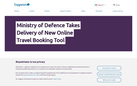 Ministry of Defence Takes Delivery of New Online Travel ...