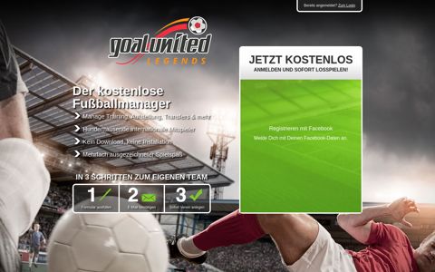 Der online Fußball-Manager! - goalunited