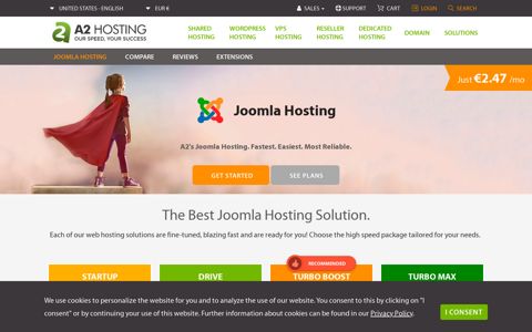 Joomla Hosting | FASTEST & BEST Joomla Host 2020