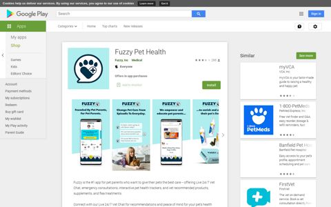 Fuzzy Pet Health - Apps on Google Play