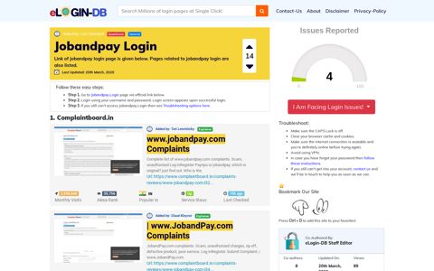 Jobandpay Login - A database full of login pages from all over ...