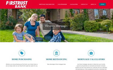 Mortgages Portal | Firstrust Bank - Home