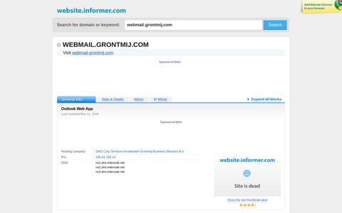 webmail.grontmij.com at WI. Outlook Web App