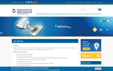 JKB Online | Jordan Kuwait Bank
