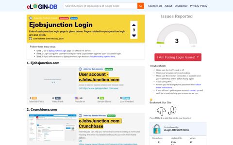 Ejobsjunction Login - Find Login Page of Any Site within ...