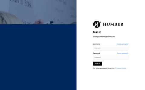 Humber email