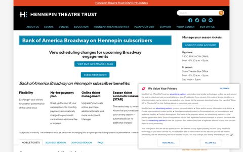 Subscriber – Hennepin Theatre Trust