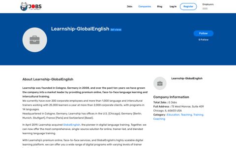 Learnship-GlobalEnglish - JobsInJapan.com