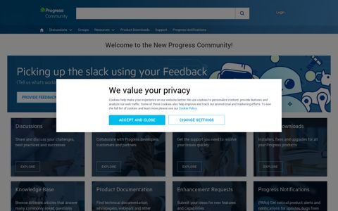 Progress Community - The One Place for all Our Customers ...