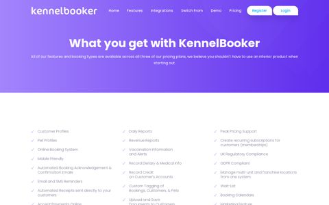 Kennel Booking Software - Kennel Booker