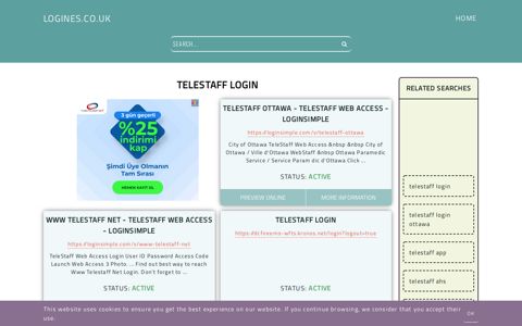 telestaff login - General Information about Login - Logines.co.uk