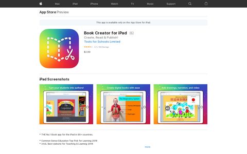 ‎Book Creator for iPad on the App Store