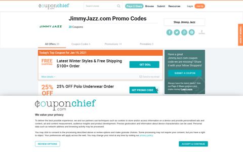 Jimmy Jazz Coupons: Save 25% w/ Dec. 2020 Promo ...