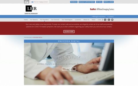 Provider Portal | Lenox Hill Radiology - RadNet