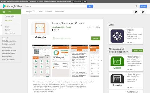 Intesa Sanpaolo Private - App su Google Play