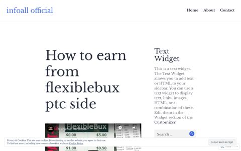 How to earn from flexiblebux ptc side – infoall official