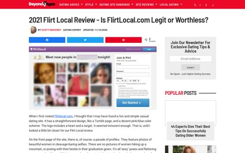 2020 Flirt Local Review - Is FlirtLocal.com Legit or Worthless?
