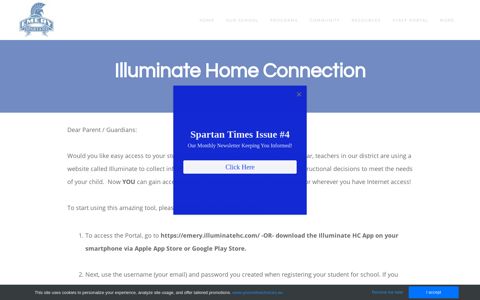 Illuminate Home Connection - Emery High School