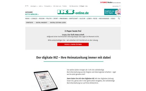 Einfach mehr wissen - ikz-online.de