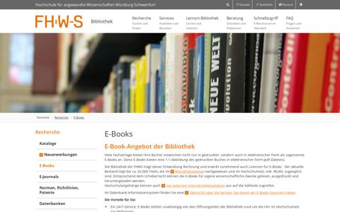 E-Books :: FHWS