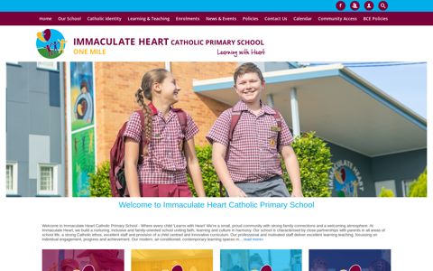Pages - Welcome to Immaculate Heart Catholic Primary School