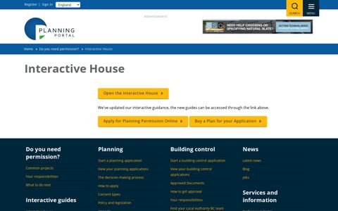 Interactive House | Interactive House | Planning Portal