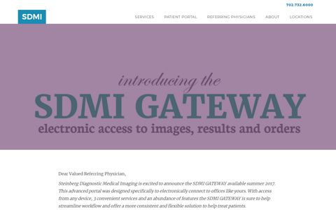 Physician Gateway | Steinberg Diagnostic Medical Imaging ...