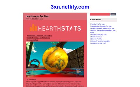 Heartharena For Mac - Netlify