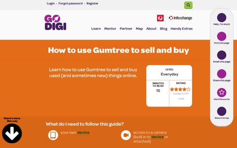 How to use Gumtree to sell and buy | Go Digi