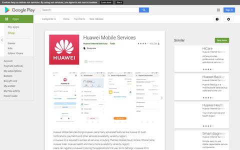 Huawei Mobile Services - Apps on Google Play