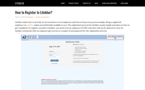 How to Register on Liteblue USPS?