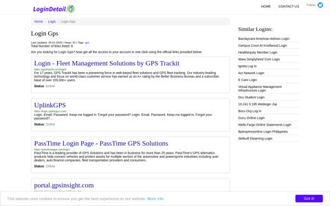 Login Gps Login - Fleet Management Solutions by GPS Trackit