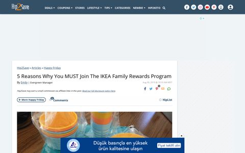 Why You MUST Join The IKEA Family Rewards Program