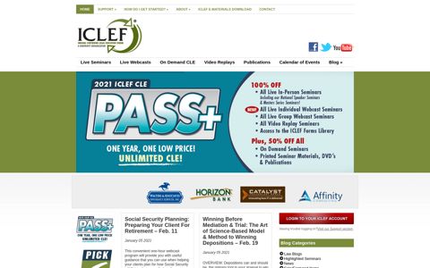 Indiana Continuing Legal Education Forum (ICLEF) | Your ...