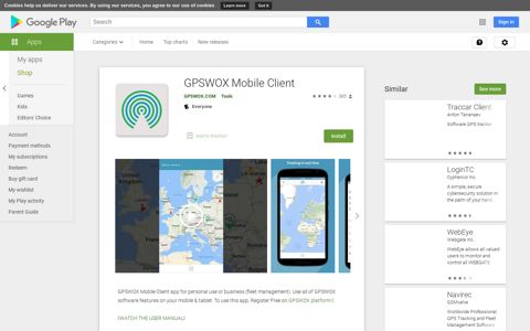 GPSWOX Mobile Client - Apps on Google Play