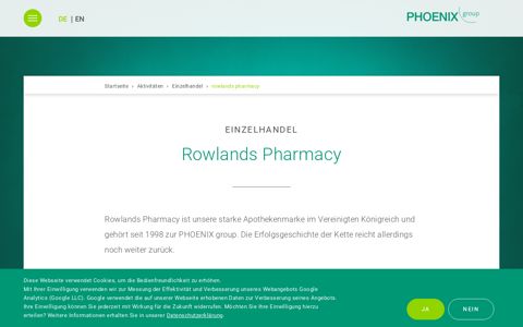Rowlands Pharmacy - PHOENIX group